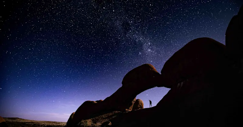 Spitzkoppe Arch, Namibia.