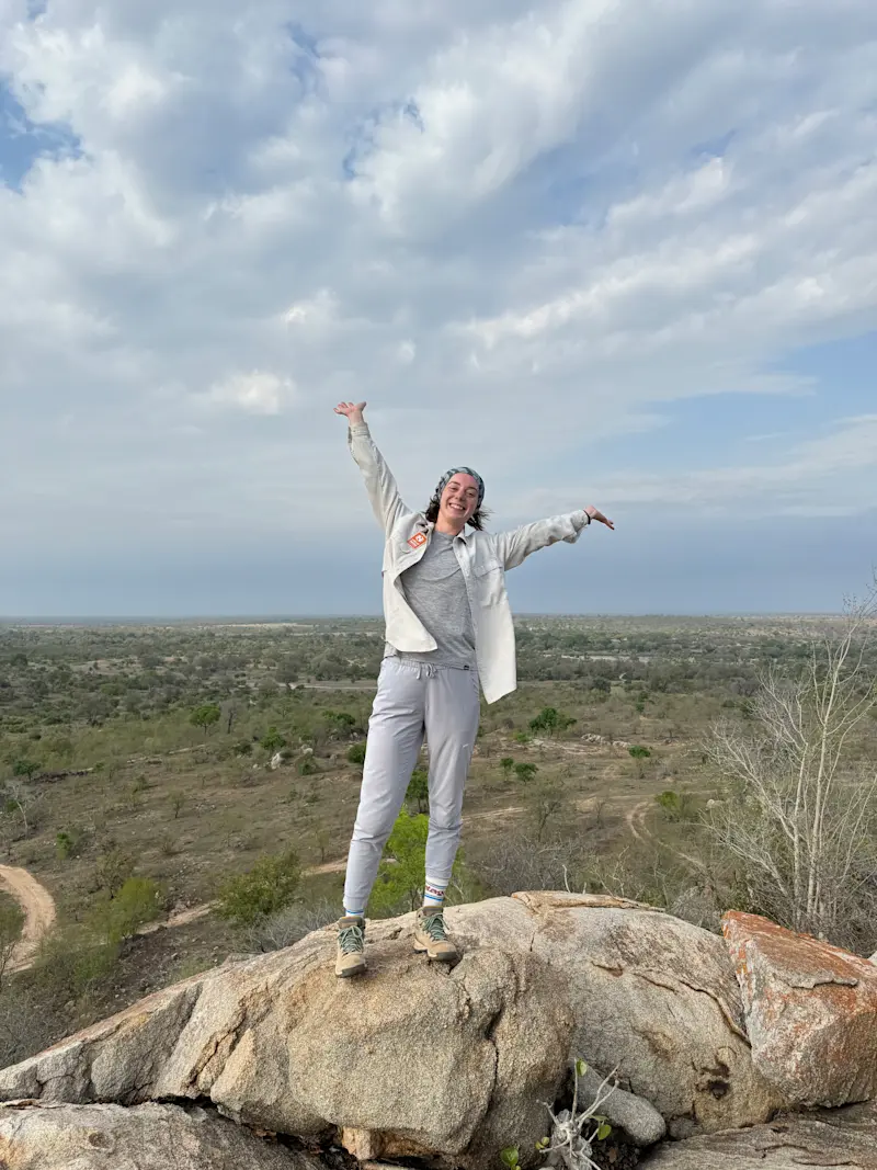 Soaking up all the sun has to offer in beautiful South Africa. 