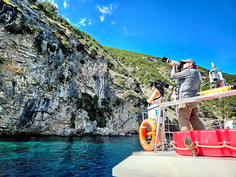 Private boat tour to the Island of Cres, Croatia.