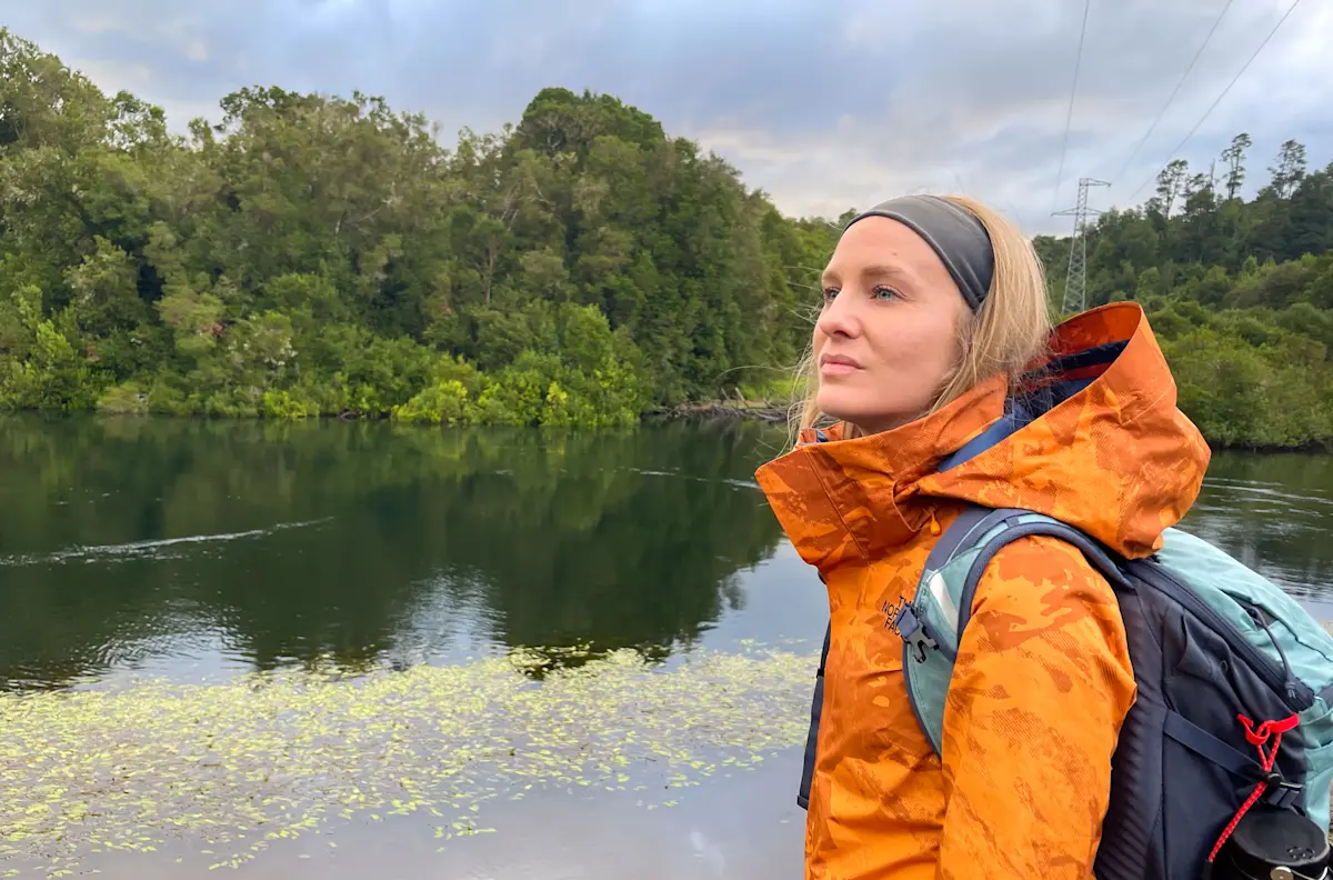 Trailing around Puerto Montt in Chile.