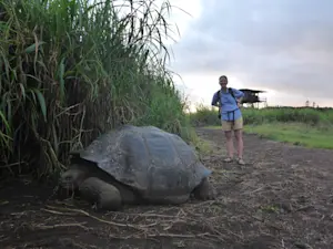 Visiting Nat Hab's Tortoise Camp in the Galapagos Islands.