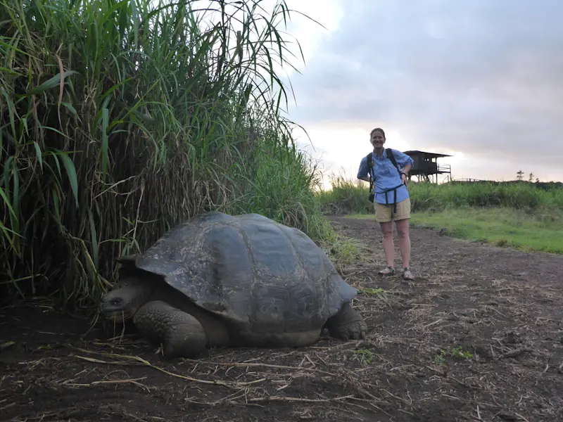 Visiting Nat Hab's Tortoise Camp in the Galapagos Islands.