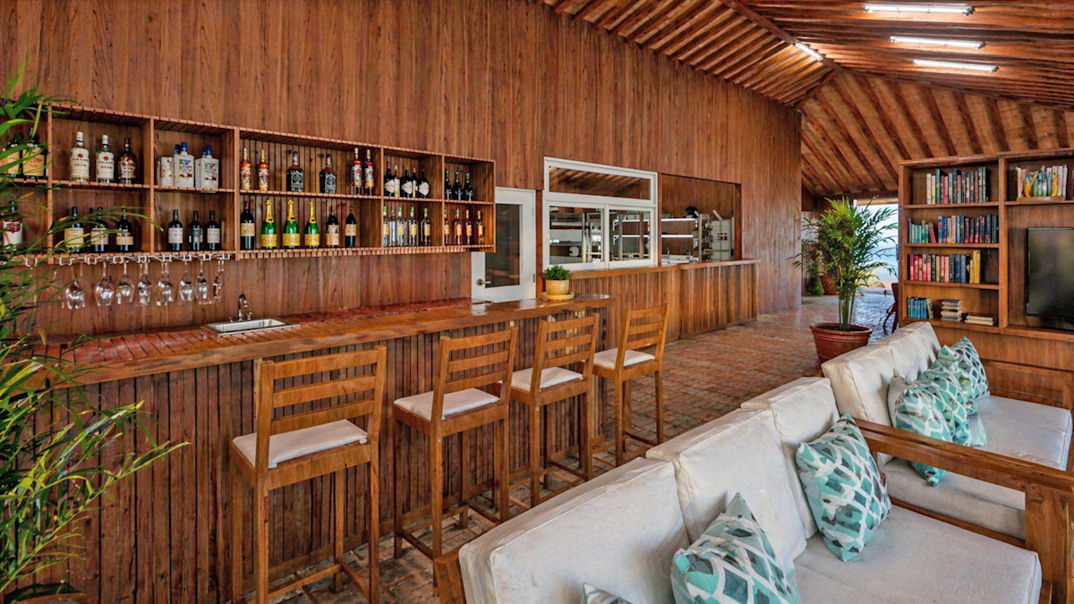 New for 2028—Graphic rendering of the palapa at Kuyima Whale Camp, Baja Sur, Mexico.