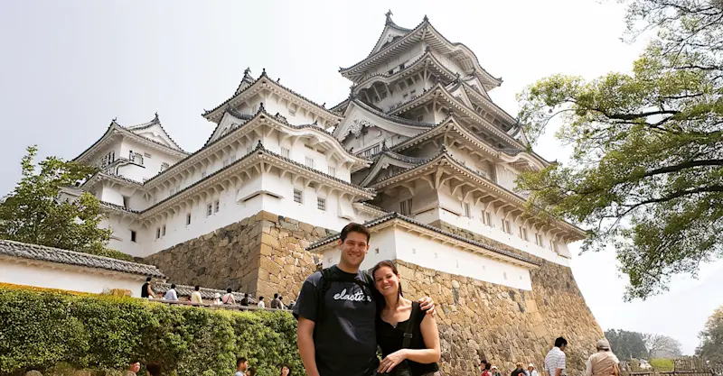 Stepping into a living fairytale at Himeji Castle, Japan.