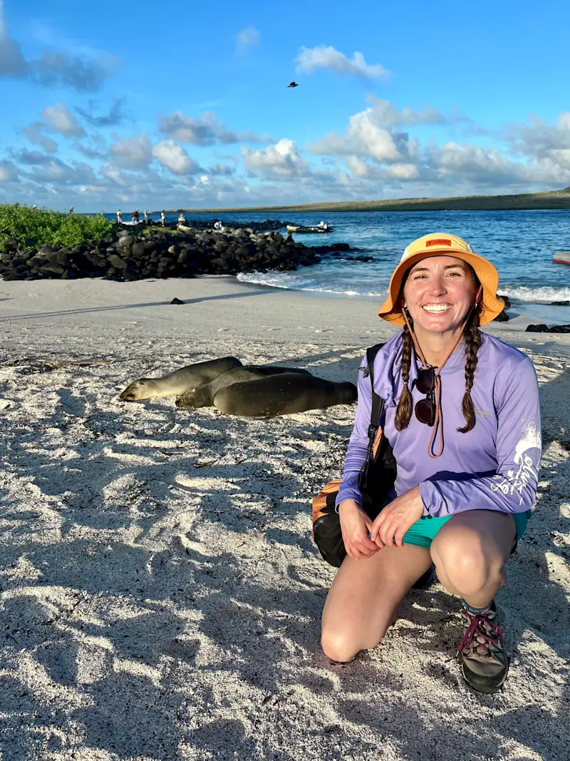 Exploring and meeting the amazing sea lions of the Galapagos Islands.