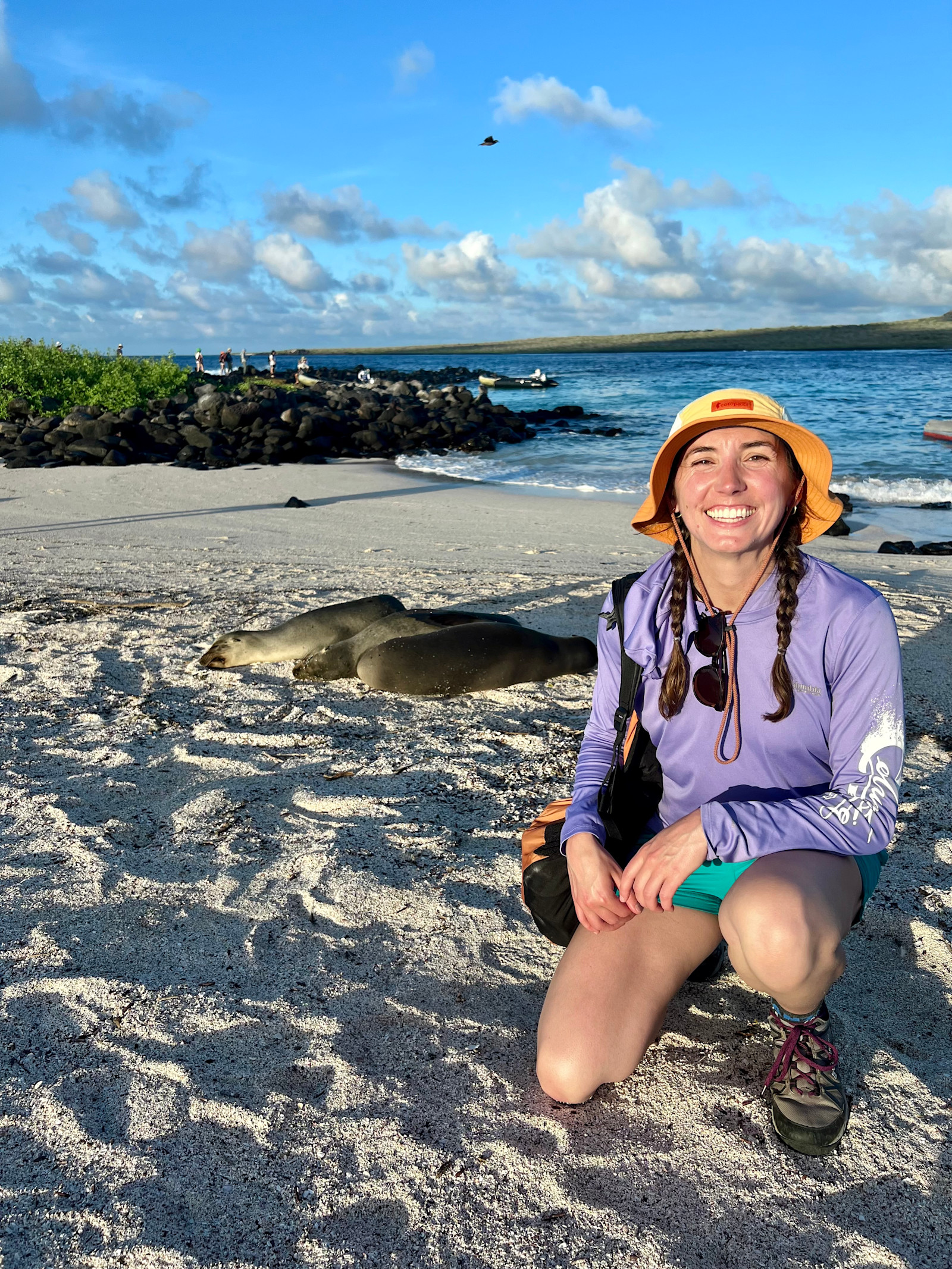 Exploring and meeting the amazing sea lions of the Galapagos Islands.