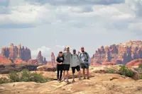Nat Hab guests, Canyonlands National Park, Utah.