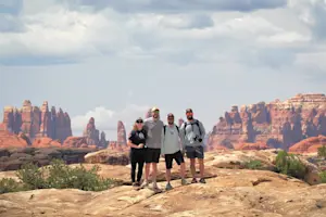 Nat Hab guests, Canyonlands National Park, Utah.