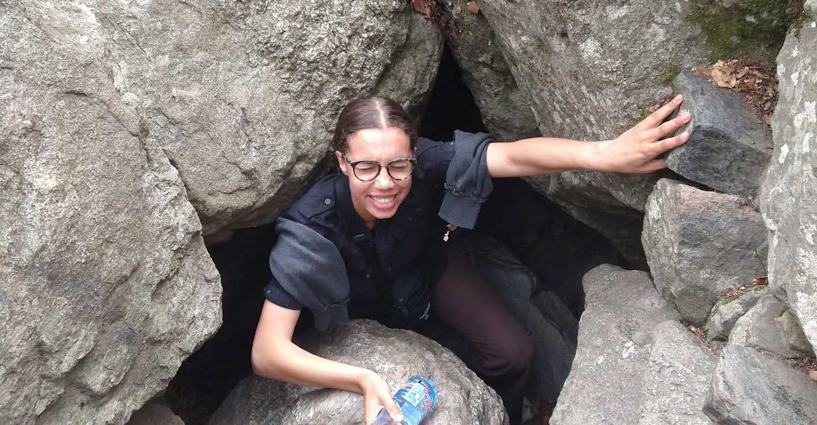 At St. Ivan Rilski Cave in Bulgaria. 