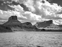 Colorado River from Red Cliffs Lodge, Utah.