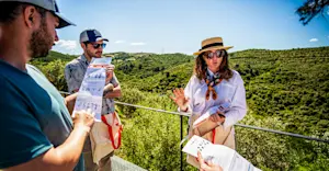 Wild herb foraging experience, Urla, Turkey.