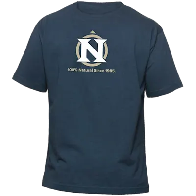 Blue-Unisex-Compass-TShirt-Front