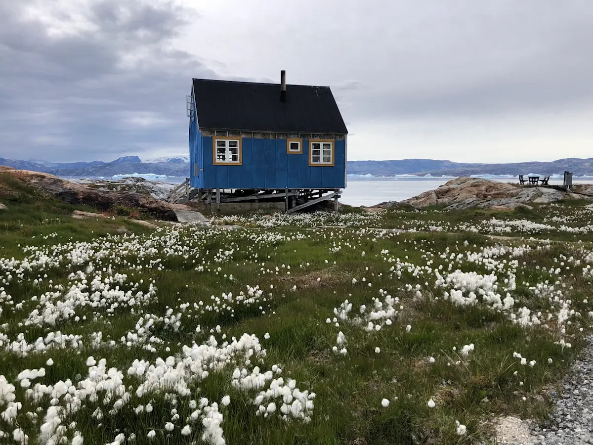 Walking tour in East Greenland.