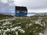 Walking tour in East Greenland.
