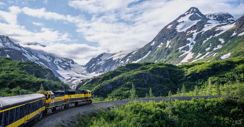 Historic Alaska Railroad, Alaska.