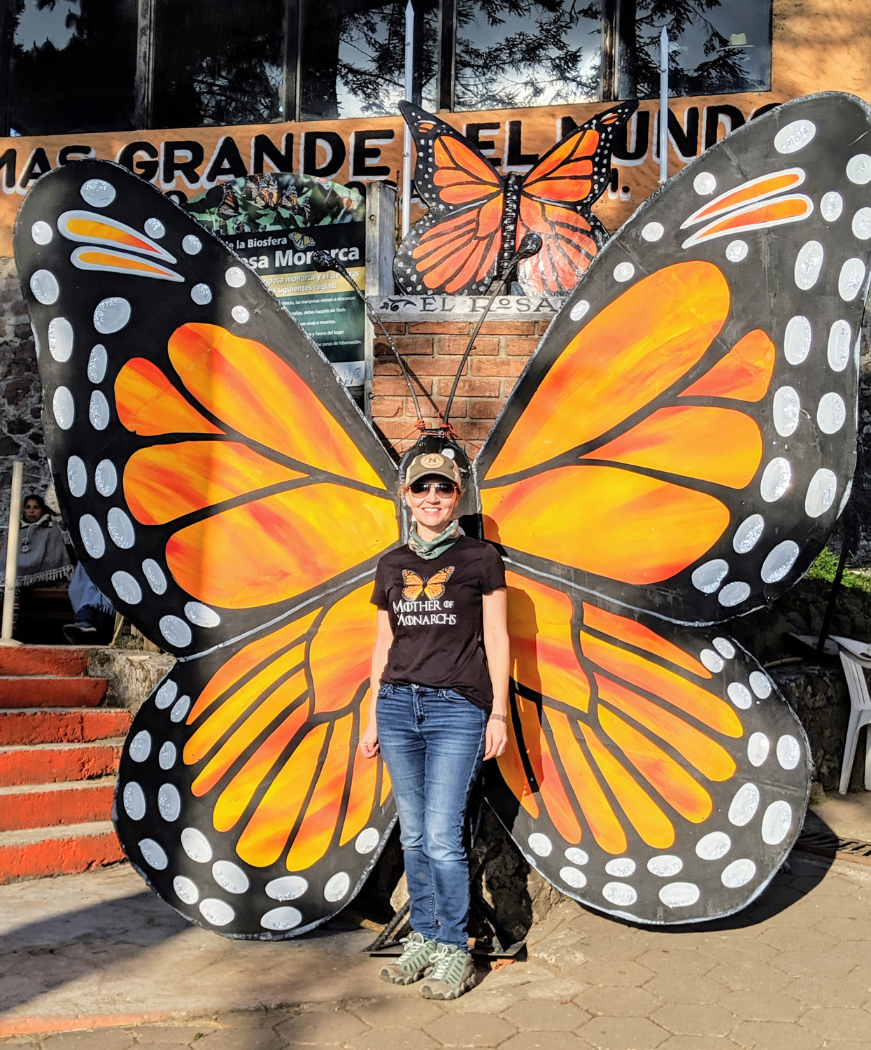I transformed during the Monarch Butterfly Migration experience in Mexico.