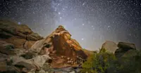 Milky Way, Arches National Park, Utah.