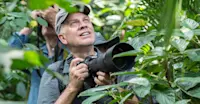 Nat Hab guest, Bwindi Impenetrable Forest National Park, Uganda.