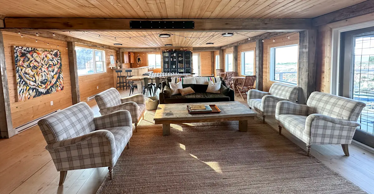 White Whale Lodge, Churchill, Manitoba, Canada. 