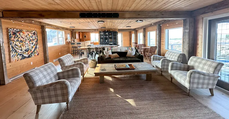 White Whale Lodge, Churchill, Manitoba, Canada. 