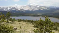 Catching unsightly views at the Left Hand Reservoir in Boulder, Colorado.