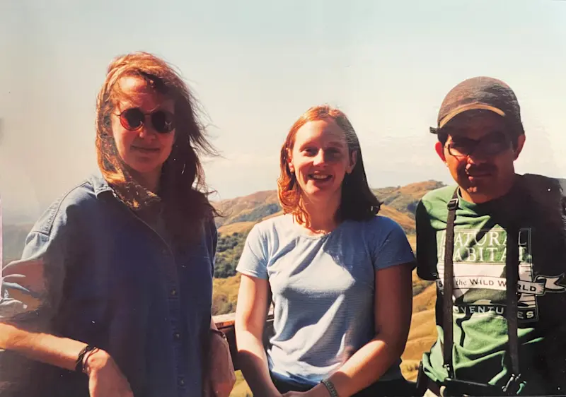 Spending quality time with family in Costa Rica.