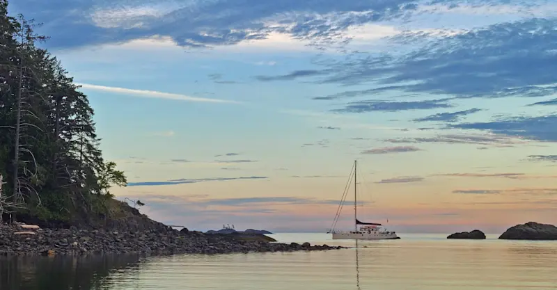 S/V Island Solitude, Haida Gwaii, British Columbia.