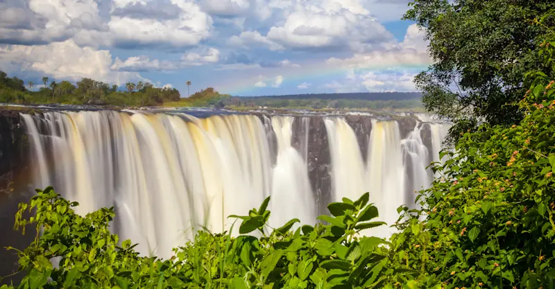 Victoria Falls, Mosi-oa-Tunya National Park, Zambia.