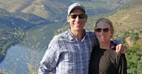 Nat Hab Founder Ben Bressler and wife Laura Bressler, Portugal.