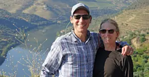 Nat Hab Founder Ben Bressler and wife Laura Bressler, Portugal.