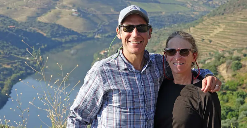 Nat Hab Founder Ben Bressler and wife Laura Bressler, Portugal.