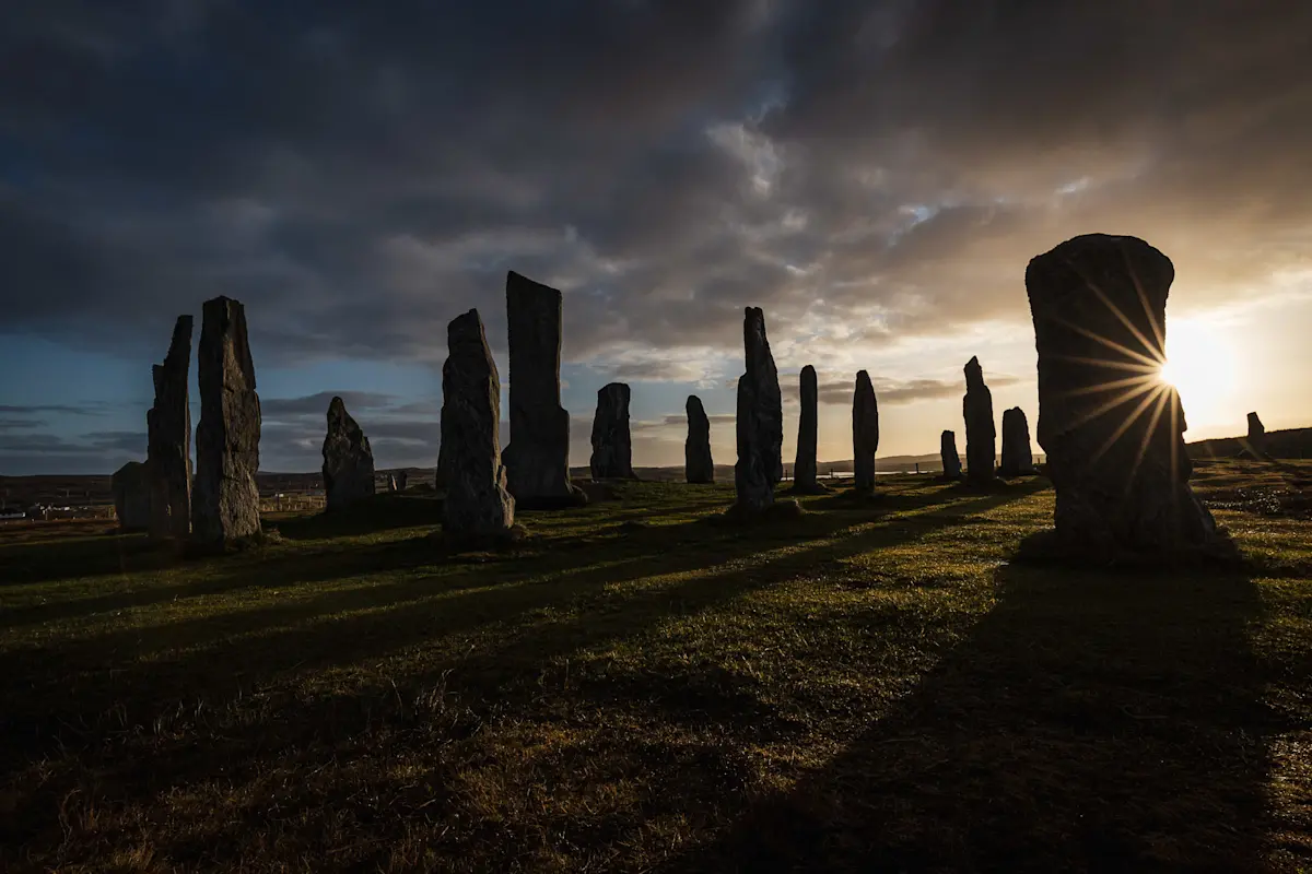 Callanish Standing Stones, Isle of Lewis, Scotland.