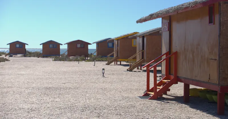 San Ignacio Whale Cabanas Eco Camp, Baja, Mexico.
