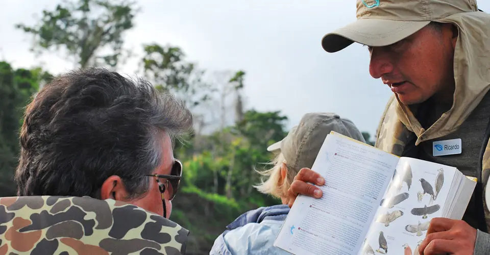 Nat Hab guest and field guide, Pacaya Samiria National Reserve, Peru.