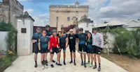 With Ben and crew on a Duvine trip in Puglia, Italy. Andiamo! 