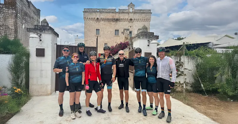 With Ben and crew on a Duvine trip in Puglia, Italy. Andiamo! 