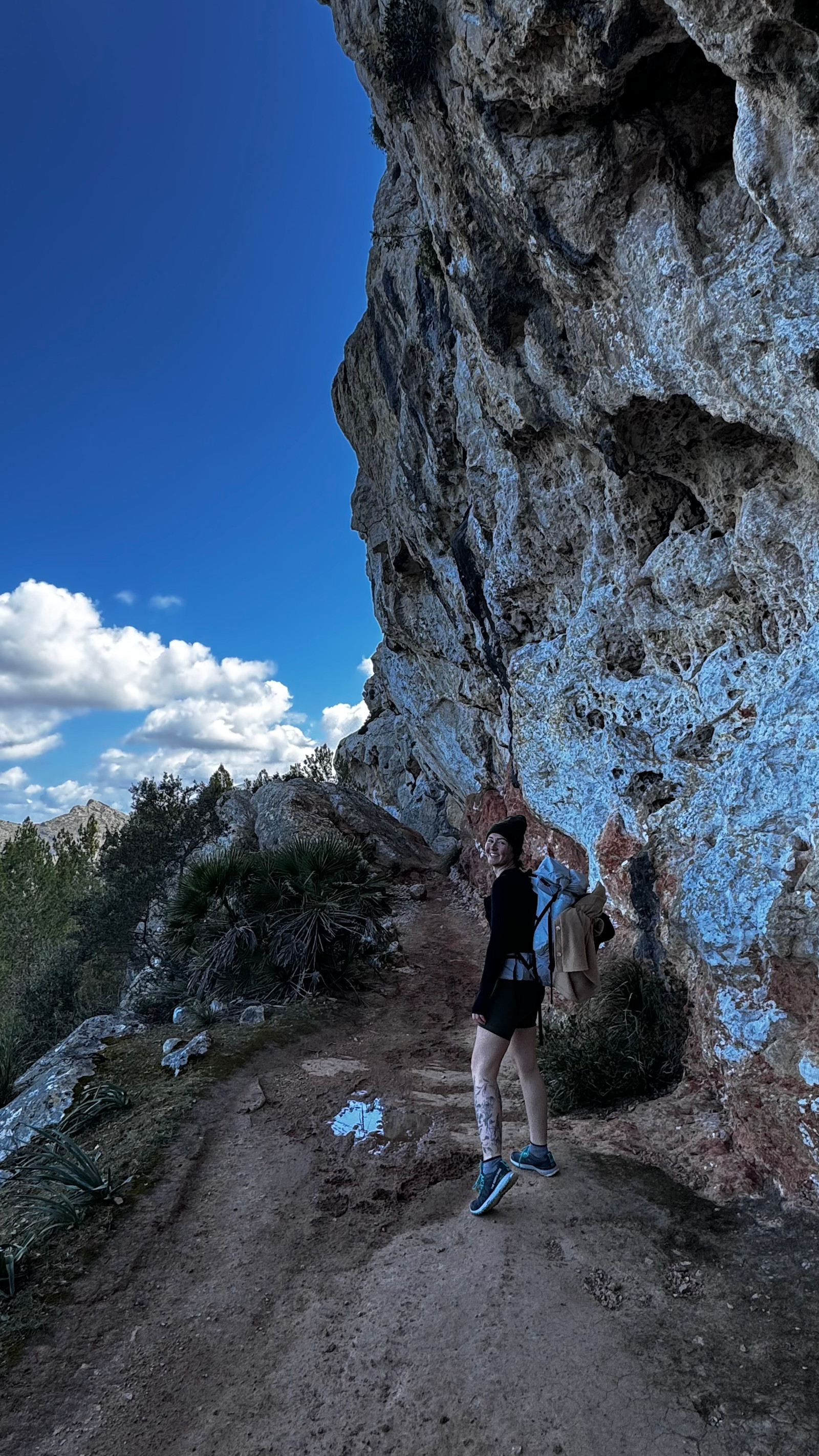 Hiking the Pico Do Arieiro in Madeira, Portugal.