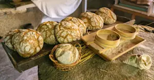 Fresh bread, Serra da Estrela, Portugal.