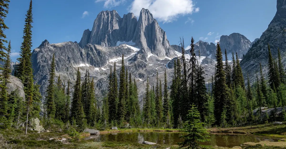 Howser Spire Massif, Bugaboo Provincial Park, British Columbia.