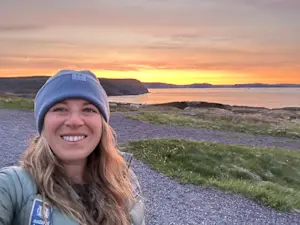 Sunset at Cape Spear National Historic Site in Newfoundland & Labrador, Canada.