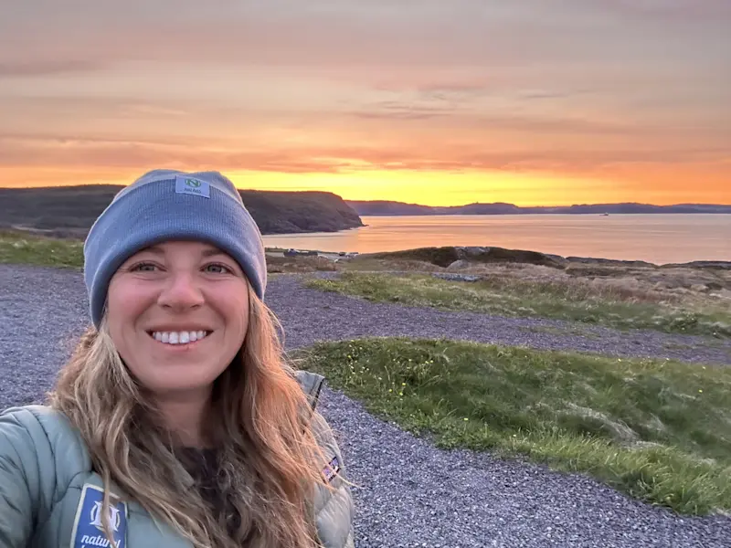 Sunset at Cape Spear National Historic Site in Newfoundland & Labrador, Canada.