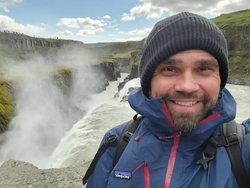 Touring in Reykjavik, Iceland.