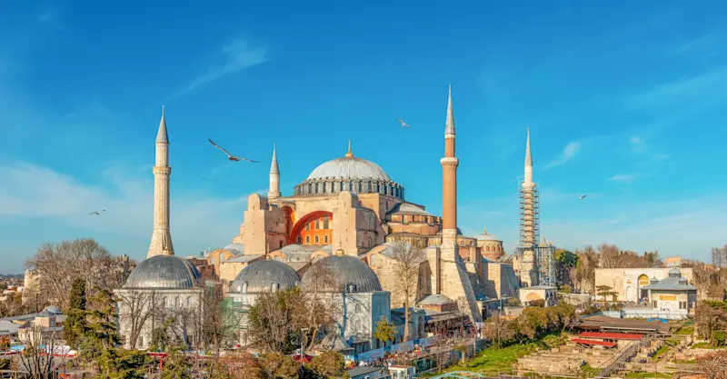 Hagia Sophia Grand Mosque, Istanbul, Turkey.