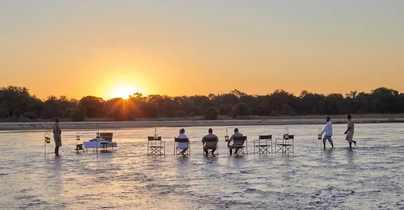 Sundowner, Zambia.