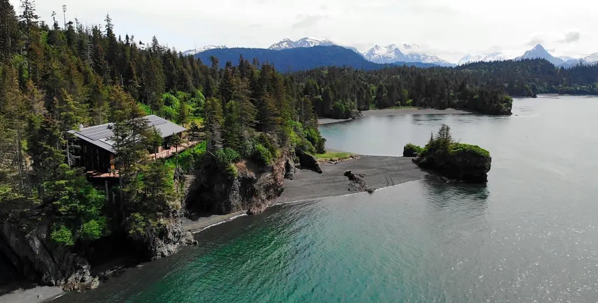 Odyssey Lodge, Halibut Cove, Alaska.