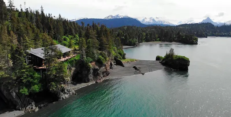 Odyssey Lodge, Halibut Cove, Alaska.