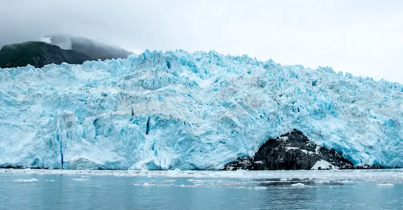 Glacier, Kenai Fjords National Park, Alaska.