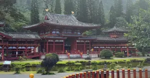 Found grounding at the Byodo-In Temple in Oahu, Hawaii. 