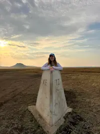 On the boarder of Kenya and Tanzania.