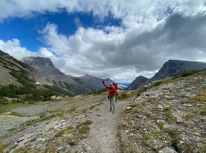 Loving the views here in Glacier National Park, Montana. 